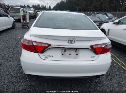 Lot #3035093621 2015 TOYOTA CAMRY SE