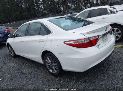 Lot #3035093621 2015 TOYOTA CAMRY SE