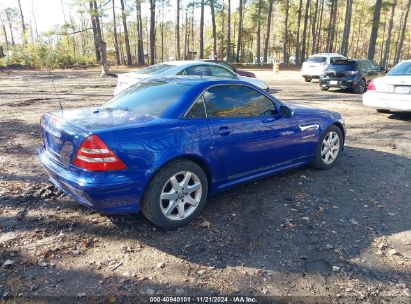 Lot #2995292747 2002 MERCEDES-BENZ SLK 230 KOMPRESSOR