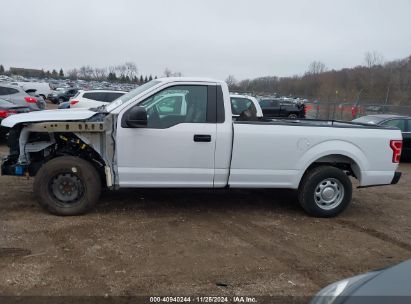 Lot #3035081894 2019 FORD F-150 XL