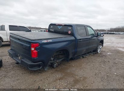 Lot #3037540486 2021 CHEVROLET SILVERADO 1500 4WD  SHORT BED CUSTOM