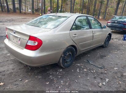 Lot #2997769432 2003 TOYOTA CAMRY LE