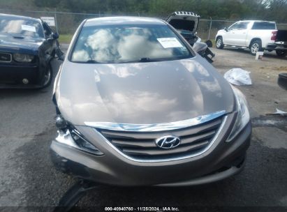 Lot #3053062217 2014 HYUNDAI SONATA GLS