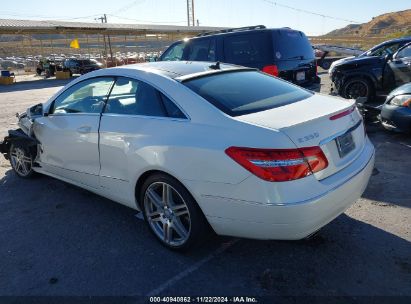 Lot #3050074107 2010 MERCEDES-BENZ E 350