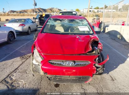 Lot #3035093608 2013 HYUNDAI ACCENT GLS