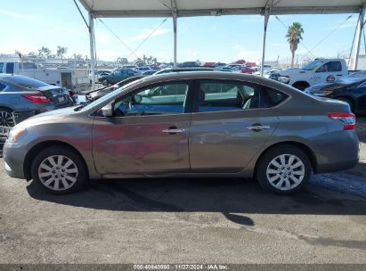 Lot #3035093610 2015 NISSAN SENTRA FE+ S/S/SL/SR/SV