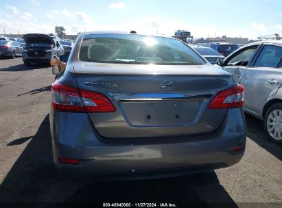 Lot #3035093610 2015 NISSAN SENTRA FE+ S/S/SL/SR/SV