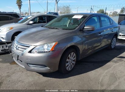 Lot #3035093610 2015 NISSAN SENTRA FE+ S/S/SL/SR/SV