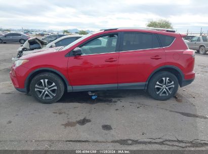 Lot #3035088993 2016 TOYOTA RAV4 LE