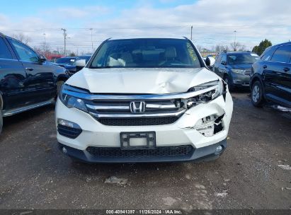 Lot #3034053036 2016 HONDA PILOT EX-L