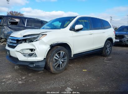 Lot #3034053036 2016 HONDA PILOT EX-L