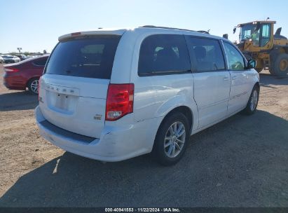 Lot #3011520709 2016 DODGE GRAND CARAVAN SXT