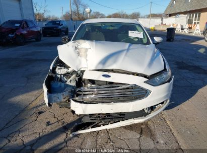 Lot #3053062202 2018 FORD FUSION HYBRID SE