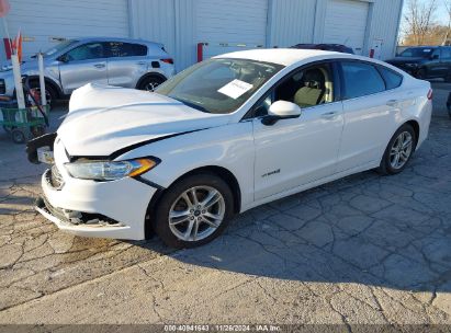 Lot #3053062202 2018 FORD FUSION HYBRID SE