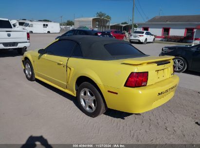 Lot #3034053013 2003 FORD MUSTANG