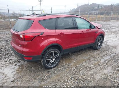 Lot #3042567835 2019 FORD ESCAPE SEL