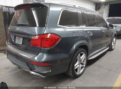 Lot #3046371301 2013 MERCEDES-BENZ GL 550 4MATIC