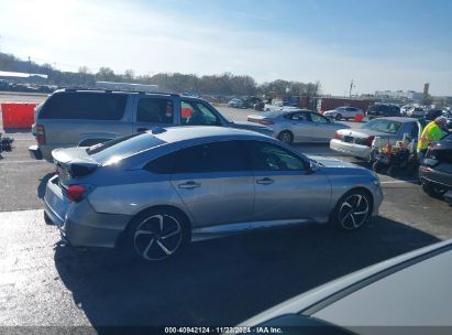 Lot #3045359499 2019 HONDA ACCORD SPORT 2.0T