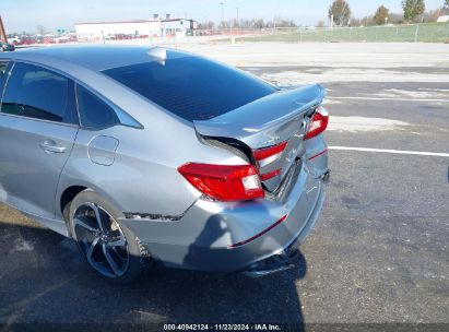 Lot #3045359499 2019 HONDA ACCORD SPORT 2.0T