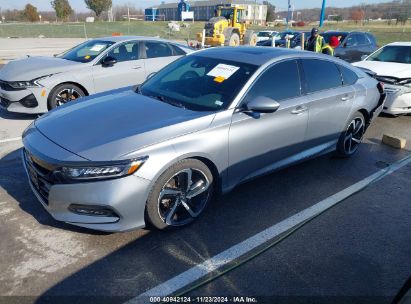 Lot #3045359499 2019 HONDA ACCORD SPORT 2.0T