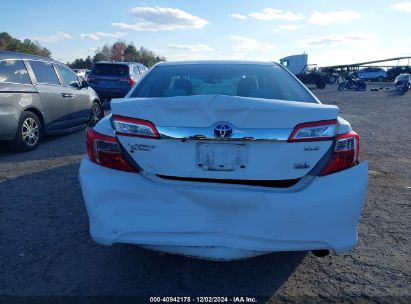 Lot #3056068505 2014 TOYOTA CAMRY HYBRID XLE