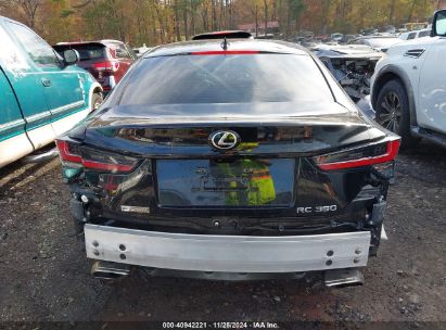 Lot #3052080284 2021 LEXUS RC 350 F SPORT