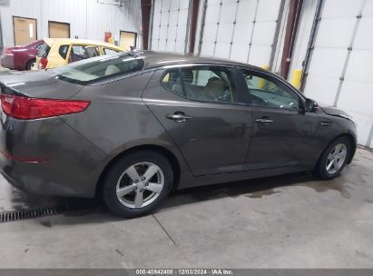 Lot #3035081856 2015 KIA OPTIMA LX