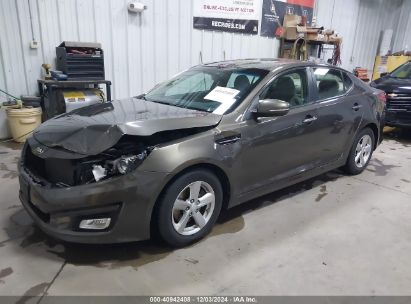 Lot #3035081856 2015 KIA OPTIMA LX