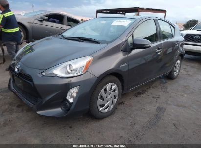 Lot #3035093590 2015 TOYOTA PRIUS C THREE