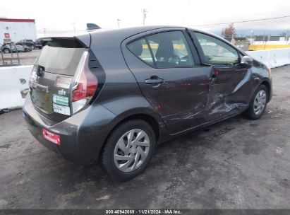 Lot #3035093590 2015 TOYOTA PRIUS C THREE