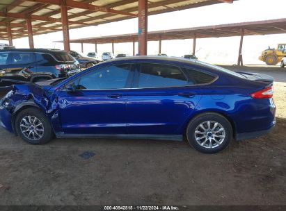 Lot #3053066419 2016 FORD FUSION S