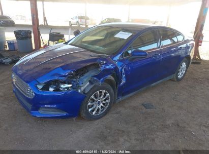 Lot #3053066419 2016 FORD FUSION S