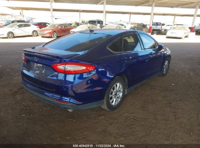 Lot #3053066419 2016 FORD FUSION S