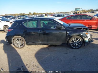 Lot #3067310587 2016 LEXUS CT 200H