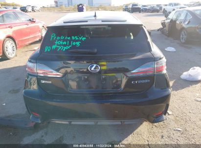 Lot #3067310587 2016 LEXUS CT 200H