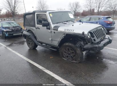 Lot #3035707677 2017 JEEP WRANGLER WILLY WHEELER 4X4