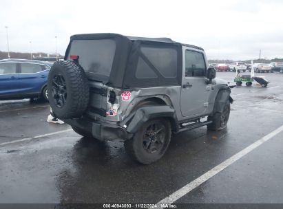 Lot #3035707677 2017 JEEP WRANGLER WILLY WHEELER 4X4