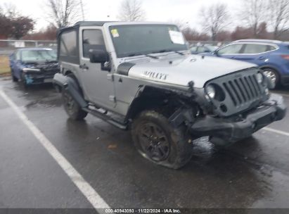 Lot #3035707677 2017 JEEP WRANGLER WILLY WHEELER 4X4