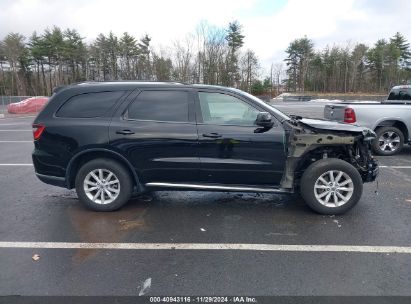 Lot #3034053379 2019 DODGE DURANGO SXT AWD