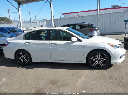 Lot #3035093583 2017 HONDA ACCORD SPORT