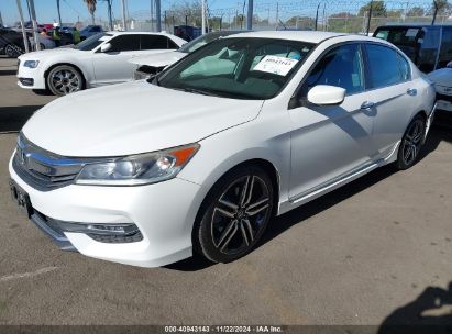 Lot #3035093583 2017 HONDA ACCORD SPORT