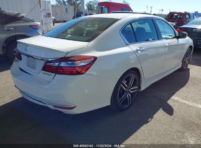 Lot #3035093583 2017 HONDA ACCORD SPORT