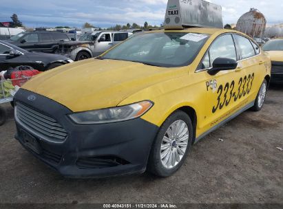 Lot #3035093584 2014 FORD FUSION HYBRID S