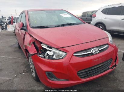 Lot #3035093580 2016 HYUNDAI ACCENT SE