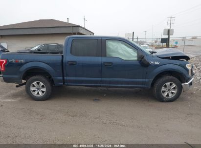 Lot #3041956149 2015 FORD F-150 XLT