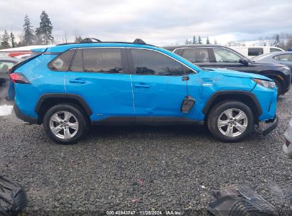 Lot #3035093566 2019 TOYOTA RAV4 HYBRID LE