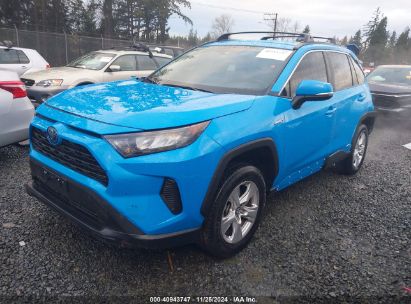 Lot #3035093566 2019 TOYOTA RAV4 HYBRID LE