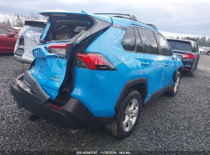 Lot #3035093566 2019 TOYOTA RAV4 HYBRID LE