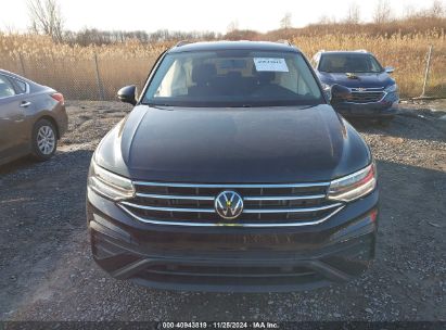 Lot #3034053365 2022 VOLKSWAGEN TIGUAN 2.0T S