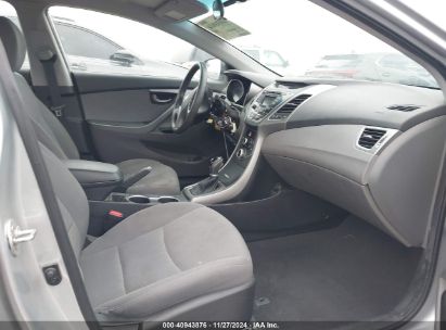 Lot #3035088987 2014 HYUNDAI ELANTRA SE